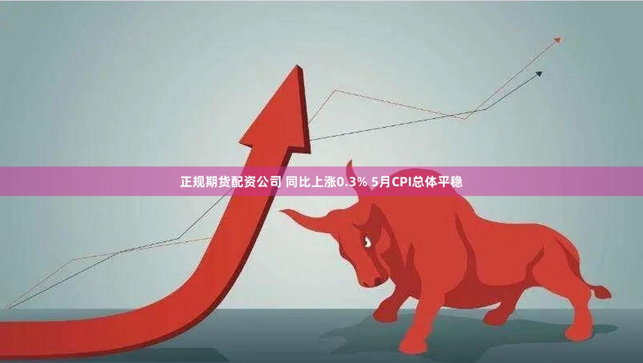 正规期货配资公司 同比上涨0.3% 5月CPI总体平稳