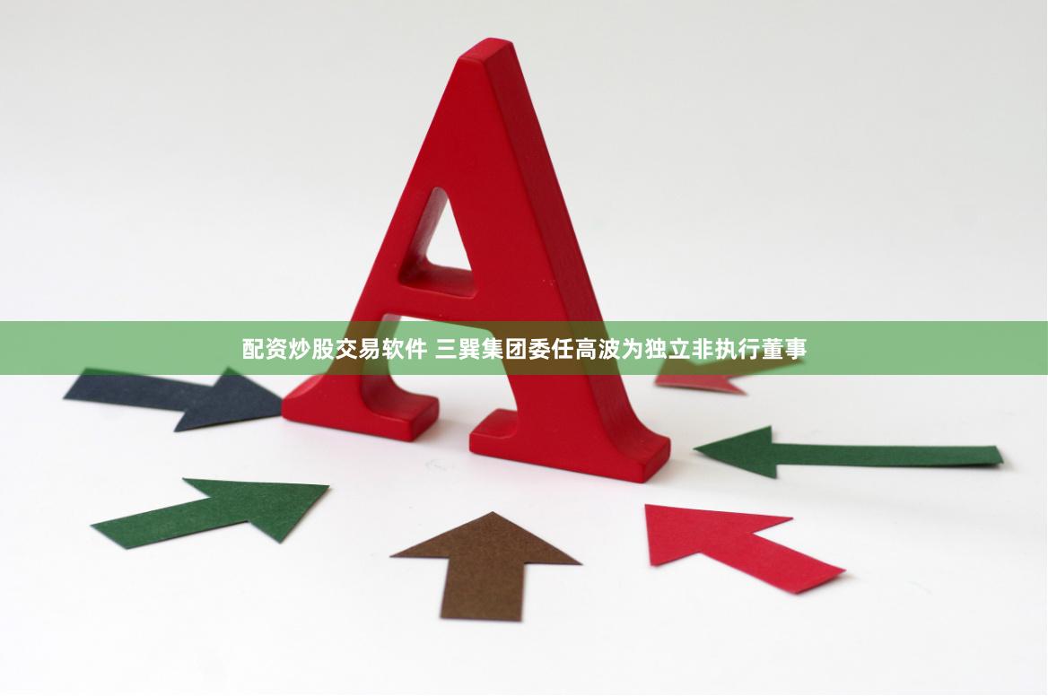 配资炒股交易软件 三巽集团委任高波为独立非执行董事