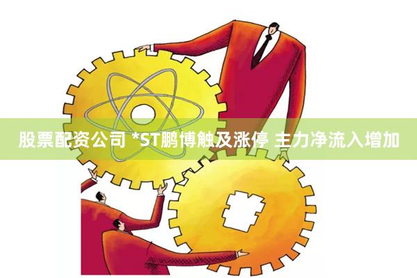 股票配资公司 *ST鹏博触及涨停 主力净流入增加